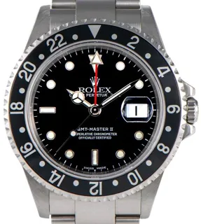 Rolex GMT-Master II 16710 (GMT-MASTER II (UP TO 2007)) 40mm Steel Black