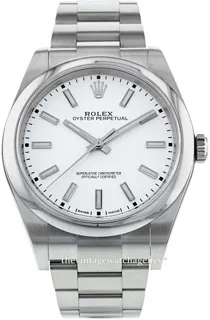 Rolex Oyster Perpetual 114300-0004 39mm Stainless steel White