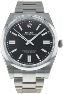 Rolex Oyster Perpetual 124300-0002 41mm Stainless steel Black