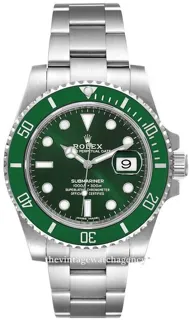 Rolex Submariner 116610LV-0002 40mm Stainless steel Green