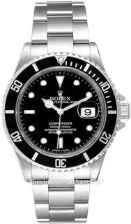 Rolex Submariner 16610A 40mm Steel Black