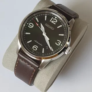 Seiko Presage SRPB05J1 42mm Steel green sunburst