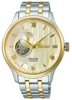 Seiko Presage SSA464J1 42mm Gold/Steel Gold