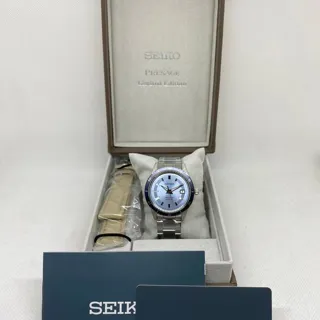 Seiko Presage SRPL19J1 40.8mm Steel Blue