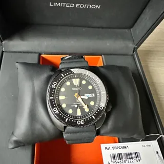 Seiko Prospex SRPC49K1 45mm Steel Black