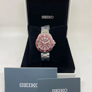 Seiko Prospex SRPL11K1 41.5mm Steel Red