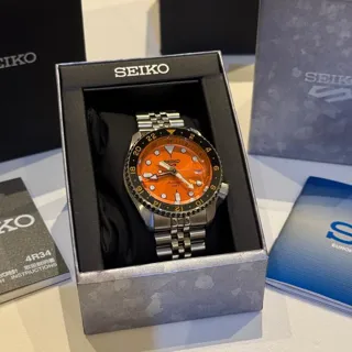 Seiko Seiko 5 SSK005K1 42.5mm Steel Orange