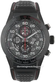 TAG Heuer Carrera CAR2A1H.FT6101 45mm Stainless steel Black