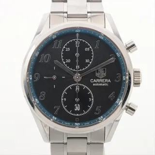 TAG Heuer Carrera CAS2110 41mm Steel Black