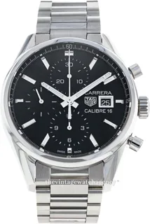 TAG Heuer Carrera CBK2110.BA0715 41mm Stainless steel Black