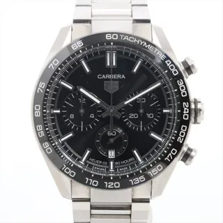 TAG Heuer Carrera CBN2A1B.BA0643 43mm Ceramic and Stainless steel Black