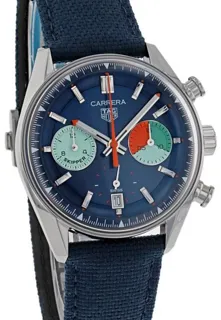 TAG Heuer Carrera CBS2213.FN6002 39mm Stainless steel Blue