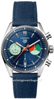 TAG Heuer Carrera CBS2213.FN6002 39mm Stainless steel Blue