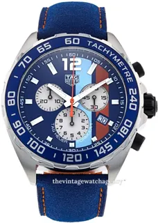 TAG Heuer Formula 1 CAZ101N.FC8243 43mm Stainless steel Blue