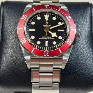 Tudor Black Bay M7941A1A0RU-0001 ( BAY RED ) 41mm Steel Black