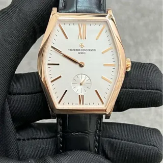 Vacheron Constantin Malte 82230/000R-9963 47.5mm Rose gold Silver