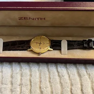 Zenith 13.1740.116 33mm Yellow gold Gold