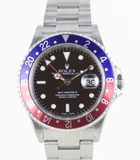 Rolex GMT-Master II 16710 40mm Stainless steel Black