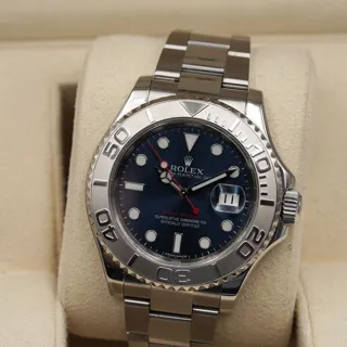 Rolex Yacht-Master 116622-0001 Platinum and Stainless steel Blue