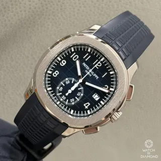 Patek Philippe Aquanaut 5968G-001 42mm White gold Blue