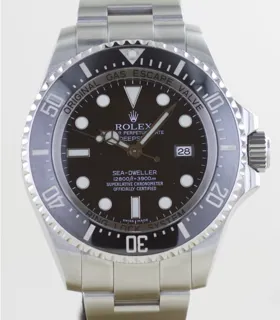 Rolex Sea-Dweller Deepsea 116660-0001 Stainless steel Black