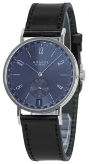 NOMOS Tangente 136 37.5mm Stahl Blue