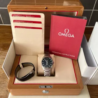 Omega Globemaster 130.30.39.21.03.001 39mm Stainless steel Blue