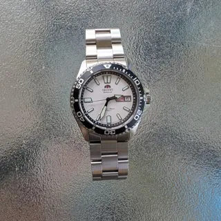 Orient Mako AA0200CW 41.5mm Steel White