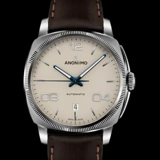 Anonimo Epurato AM-4000.01.310.W42 42mm Stainless steel Beige