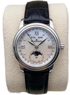 Blancpain Léman Moonphase 2360-1191A-55 33mm Steel Mother of pearl