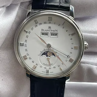 Blancpain Villeret Quantième Complet 6263-1127-55A 37.5mm Steel