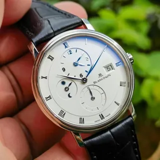 Blancpain Villeret 6260-1542-55B 38mm White gold