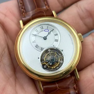 Breguet Classique Complications 5357BA/12/9V6 39mm Yellow gold Silver