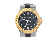 Bulgari Diagono LCV35SG Steel and gold