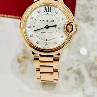 Cartier Ballon Bleu 33mm WE902062 33mm Rose gold