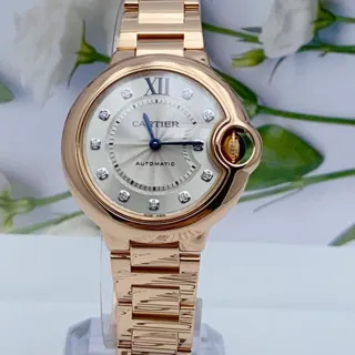 Cartier Ballon Bleu 33mm WE902062 33mm Rose gold