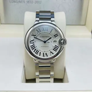 Cartier Ballon Bleu 42mm W69012Z4 42mm Stainless steel Silver