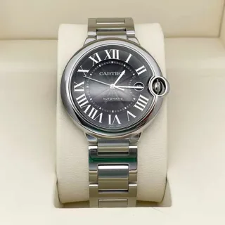 Cartier Ballon Bleu 42mm W6920042 42mm Stainless steel Black