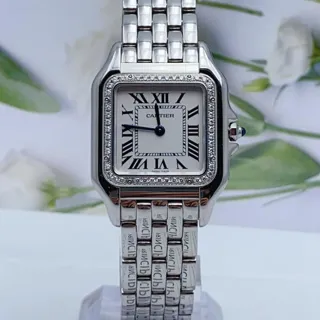 Cartier Panthère W4PN0008 27mm Stainless steel Silver