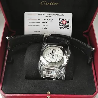 Cartier Pasha de Cartier WSPA0018 41mm Stainless steel Silver