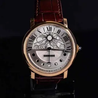 Cartier Rotonde de Cartier W1556243 43.5mm Rose gold Silver