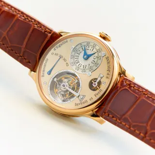 F.P. Journe Tourbillon Souverain 01T Rose gold Silver