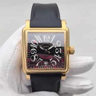 Franck Muller Conquistador Cortez 10000 SC 41mm Rose gold Black