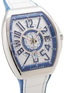 Franck Muller V 45 SC DT 44mm Steel White