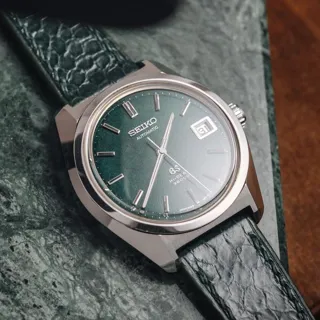 Grand Seiko 6145-8000 36.5mm Steel Green