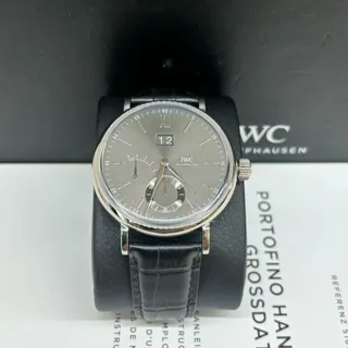 IWC Portofino IW516101 45mm White gold Grey