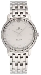 Omega De Ville 424.15.27.60.52.001 27.5mm Stainless steel Silver