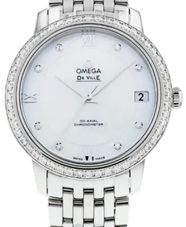 Omega De Ville 424.15.33.20.55.001 32.5mm Stainless steel White