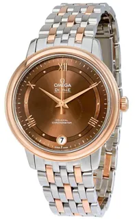 Omega De Ville 424.20.33.20.13.001 32.5mm Red gold Brown