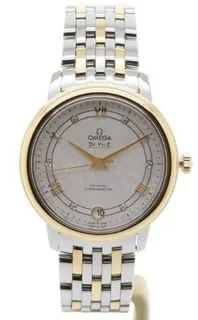 Omega De Ville 424.20.33.20.52.001 32.5mm Yellow gold Silver